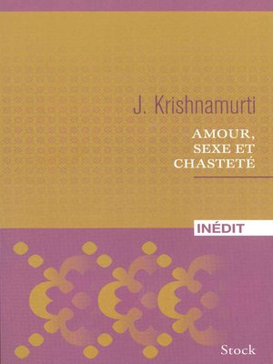 cover image of Amour, sexe et chasteté
